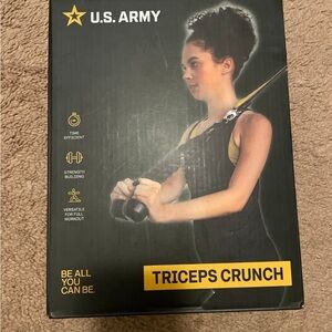U.S. Army Triceps Trainer with Black and Yellow Design